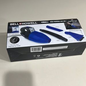 Bell& Howell Car Vac with work light New in the box
